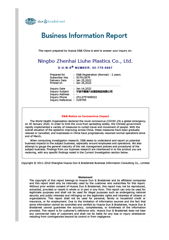 Business Information Report
